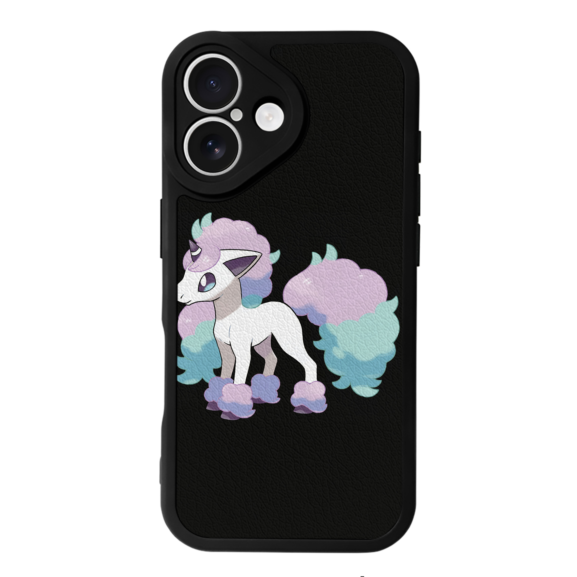（画像用） ポケットモンスター Pokémon 【iPhone 16シリーズ対応】シリコンスマホケース（レザー調） 材質：シリコン